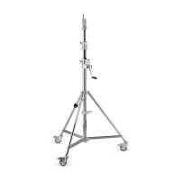 Avenger B6030CS (Wind Up 30 Low Base) | Stalowy statyw oświetleniowy z kółkami i hamulcami, wysokość do 296 cm, udźwig do 30 kg 