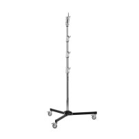 Avenger A5034 (Roller 34 Folding Base) | Stalowy statyw oświetleniowy z kołami i hamulcami, wysokość do 340 cm, udźwig do 20 kg 