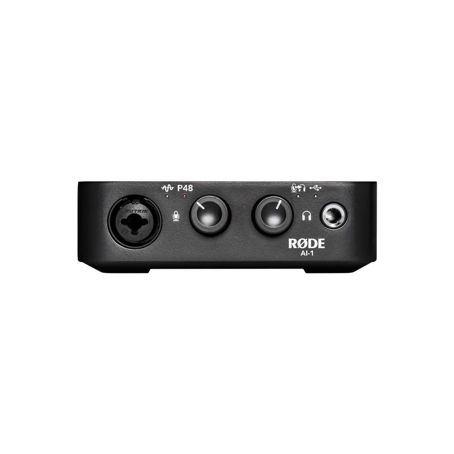 Rode AI-1 USB | Interfejs audio USB 1x1, 24-bit/96kHz Rode - 1