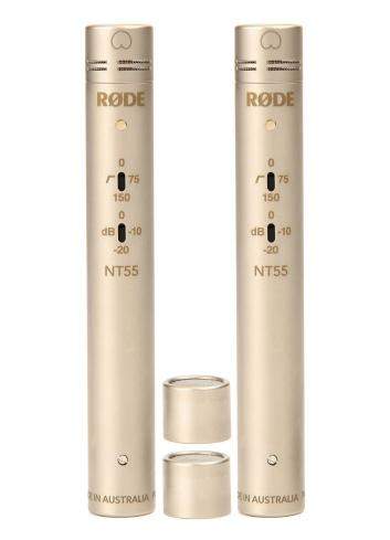 Rode NT55 Pair | Para mikrofonów pojemnościowych, kardioida/dookólna Rode - 1
