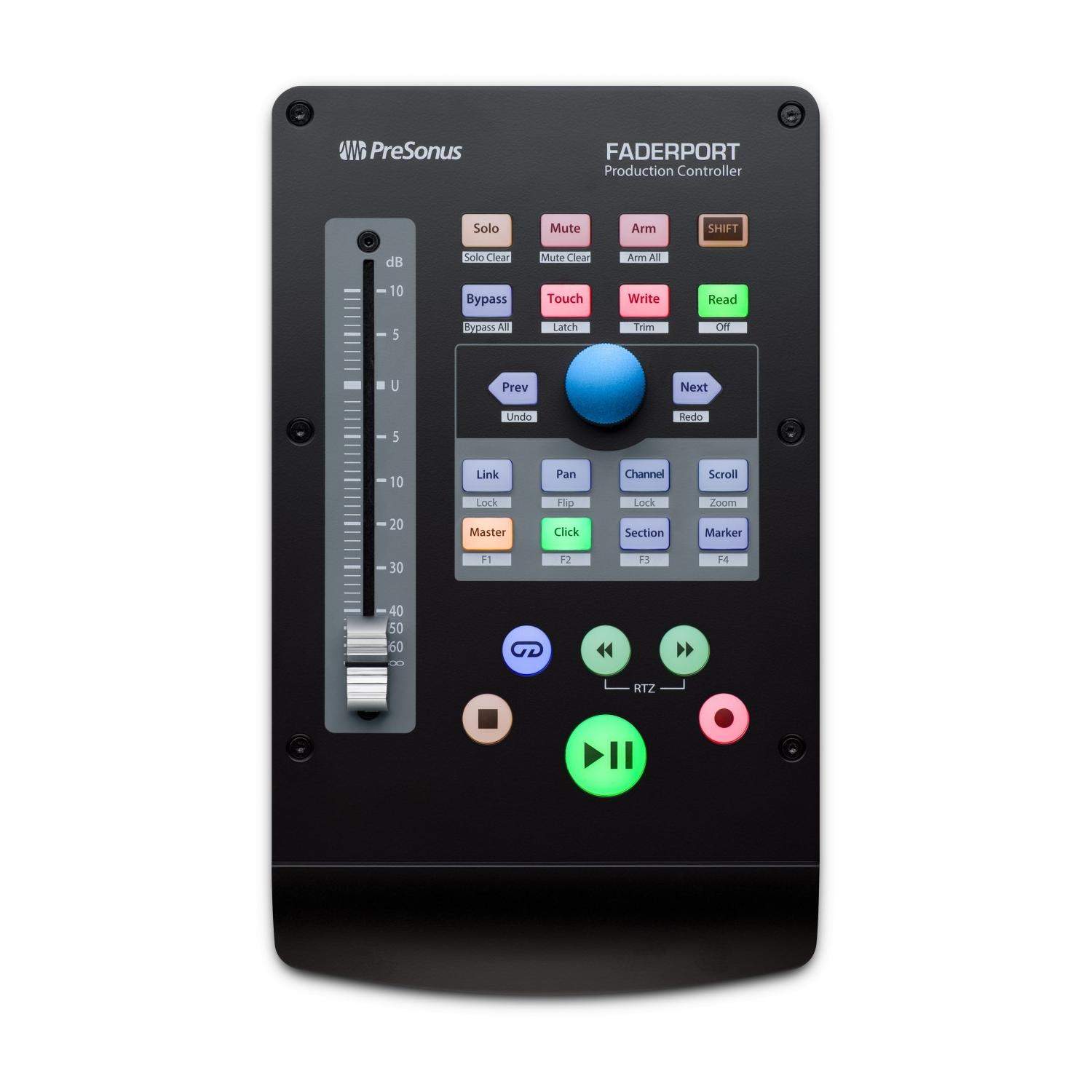 PreSonus Faderport v2 | Uniwersalny kontroler do oprogramowania DAW, kontroler USB + PreSonus Studio One 6 Artist PreSonus - 1