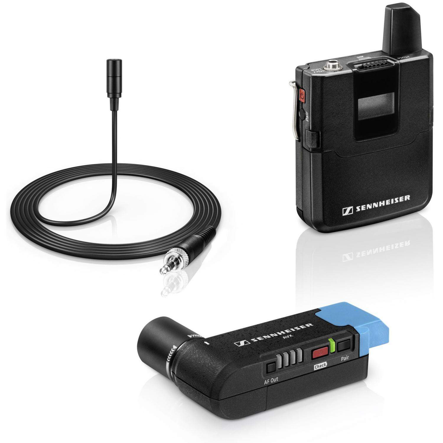 Sennheiser AVX-ME2 SET | Nakamerowy bezprzewodowy zestaw do transmisji dźwięku Sennheiser - 1