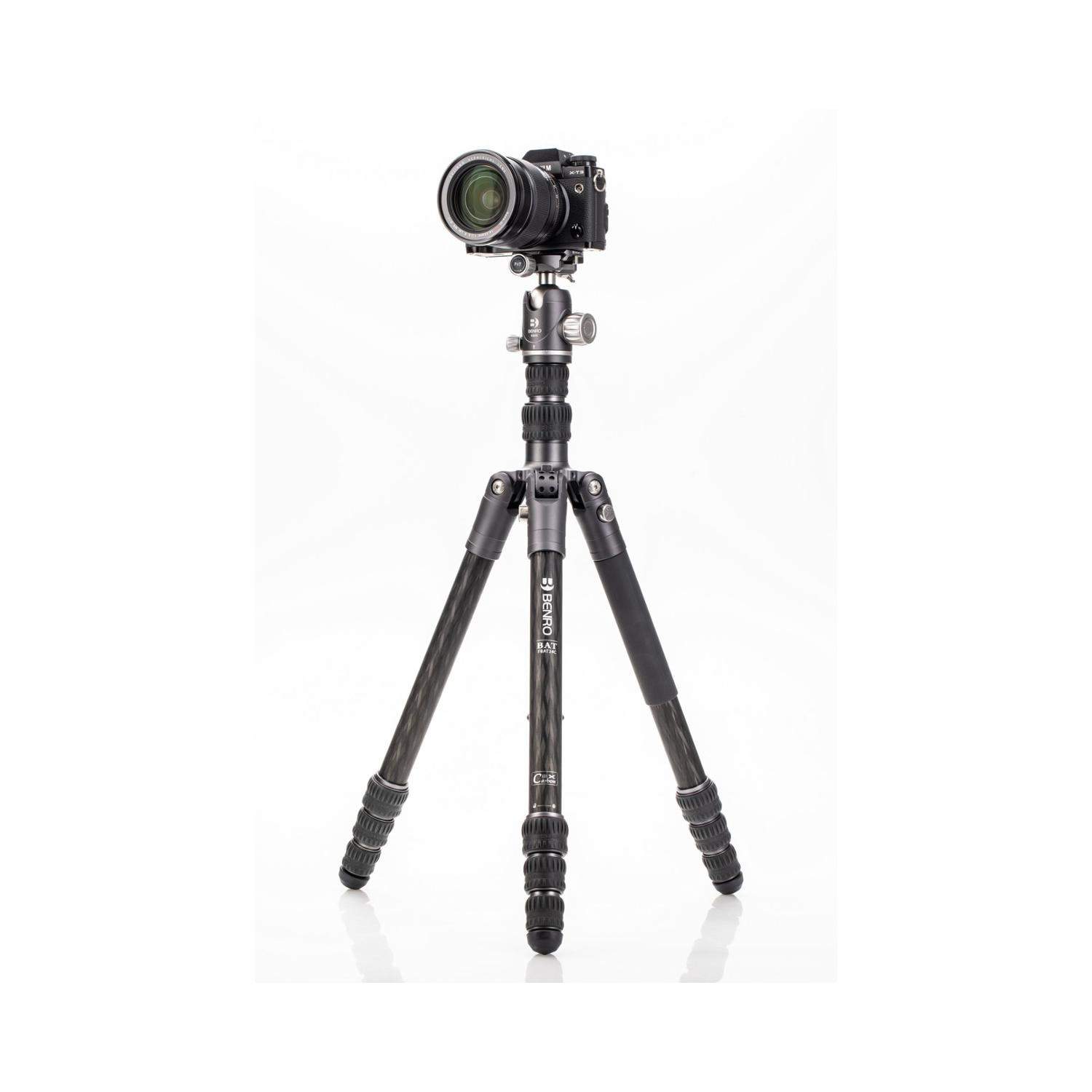 Benro Bat 24C+VX25 (FBAT24CVX25) | Statyw/monopod wideo BAT24C z głowicą kulową VX25, maks. wys. 177 cm, udźwig do 16 kg Benro -