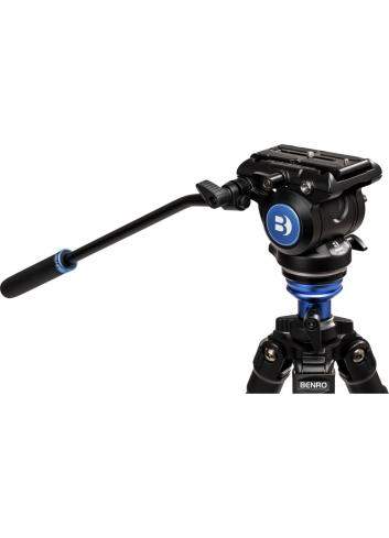 Benro A2573FS4PRO | Statyw wideo A2573F z głowicą S4PRO, maks. wys. 177 cm, udźwig do 4 kg Benro - 4