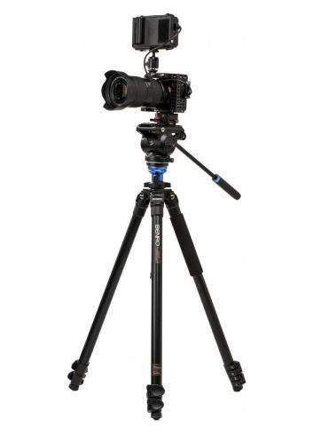 Benro A2573FS4PRO | Statyw wideo A2573F z głowicą S4PRO, maks. wys. 177 cm, udźwig do 4 kg Benro - 9