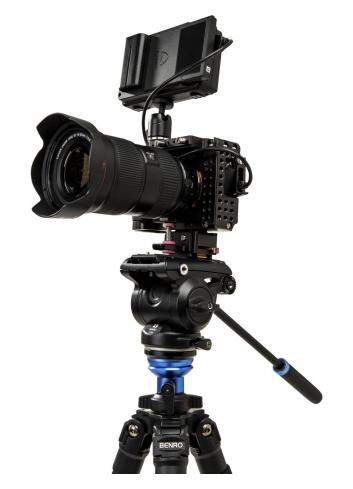 Benro A2573FS4PRO | Statyw wideo A2573F z głowicą S4PRO, maks. wys. 177 cm, udźwig do 4 kg Benro - 10