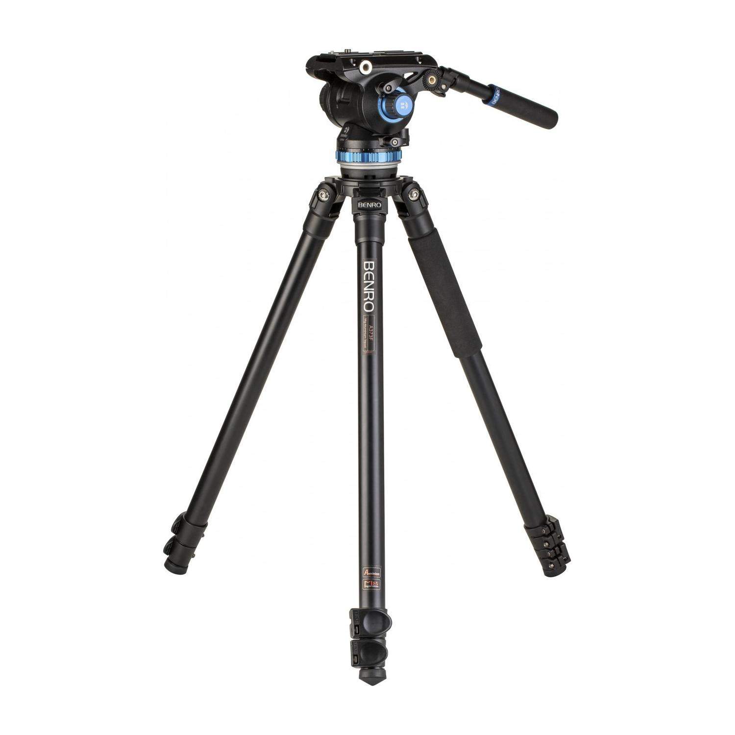 Benro A373FBS8PRO | Statyw wideo A373FB z głowicą S8PRO, maks. wys. 163.5 cm, udźwig do 8 kg Benro - 1