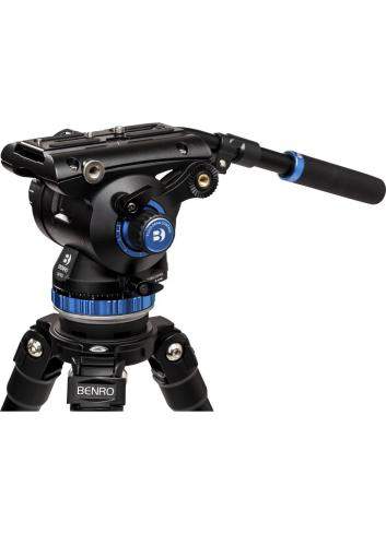 Benro A373FBS8PRO | Statyw wideo A373FB z głowicą S8PRO, maks. wys. 163.5 cm, udźwig do 8 kg Benro - 4