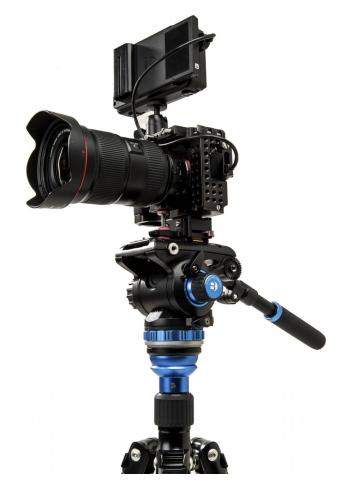 Benro A3883TS6PRO | Statyw wideo/monopod A3883T z głowicą S6PRO, maks. wys. 184 cm, udźwig do 6 kg Benro - 9