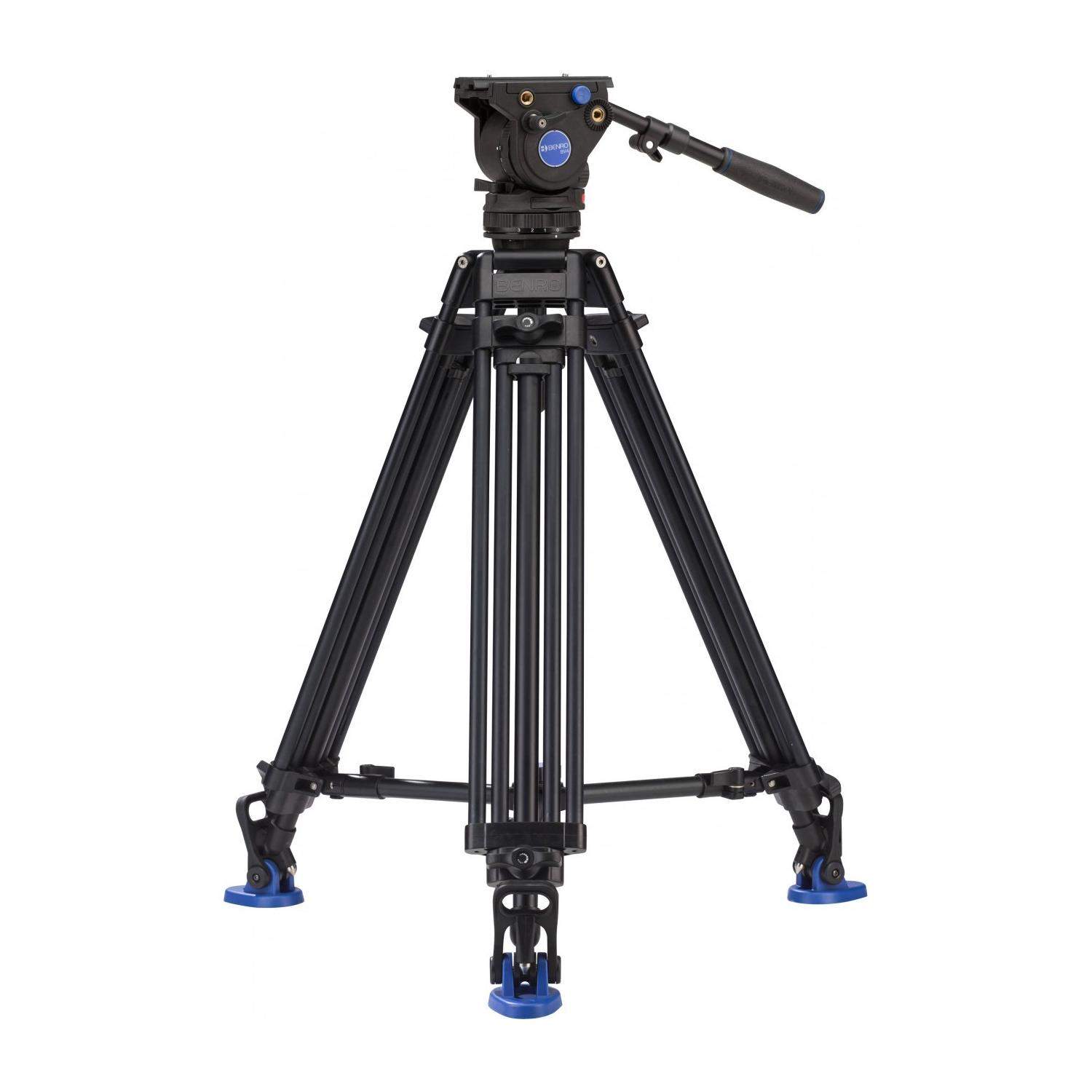 Benro BV4PRO | Statyw wideo A673TM z głowicą BV4, maks. wys. 160 cm, udźwig do 4 kg Benro - 1
