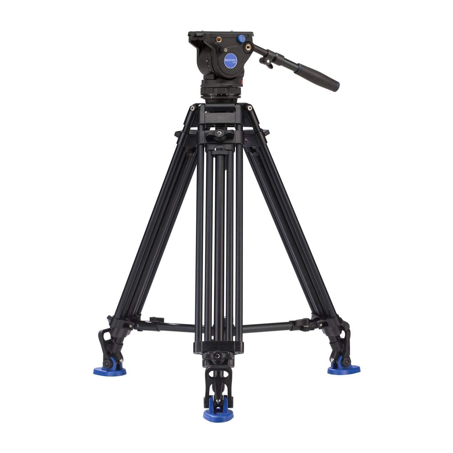 Benro BV6PRO | Statyw wideo A673TM z głowicą BV6, maks. wys. 160 cm, udźwig do 6 kg Benro - 1