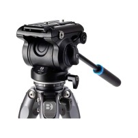 Benro Tortoise 24CLV+S4PRO (TTOR24CLVS4PRO) | Statyw wideo TTOR24CLV z głowicą wideo S4PRO, maks. wys. 158.5 cm, udźwig do 4 kg 