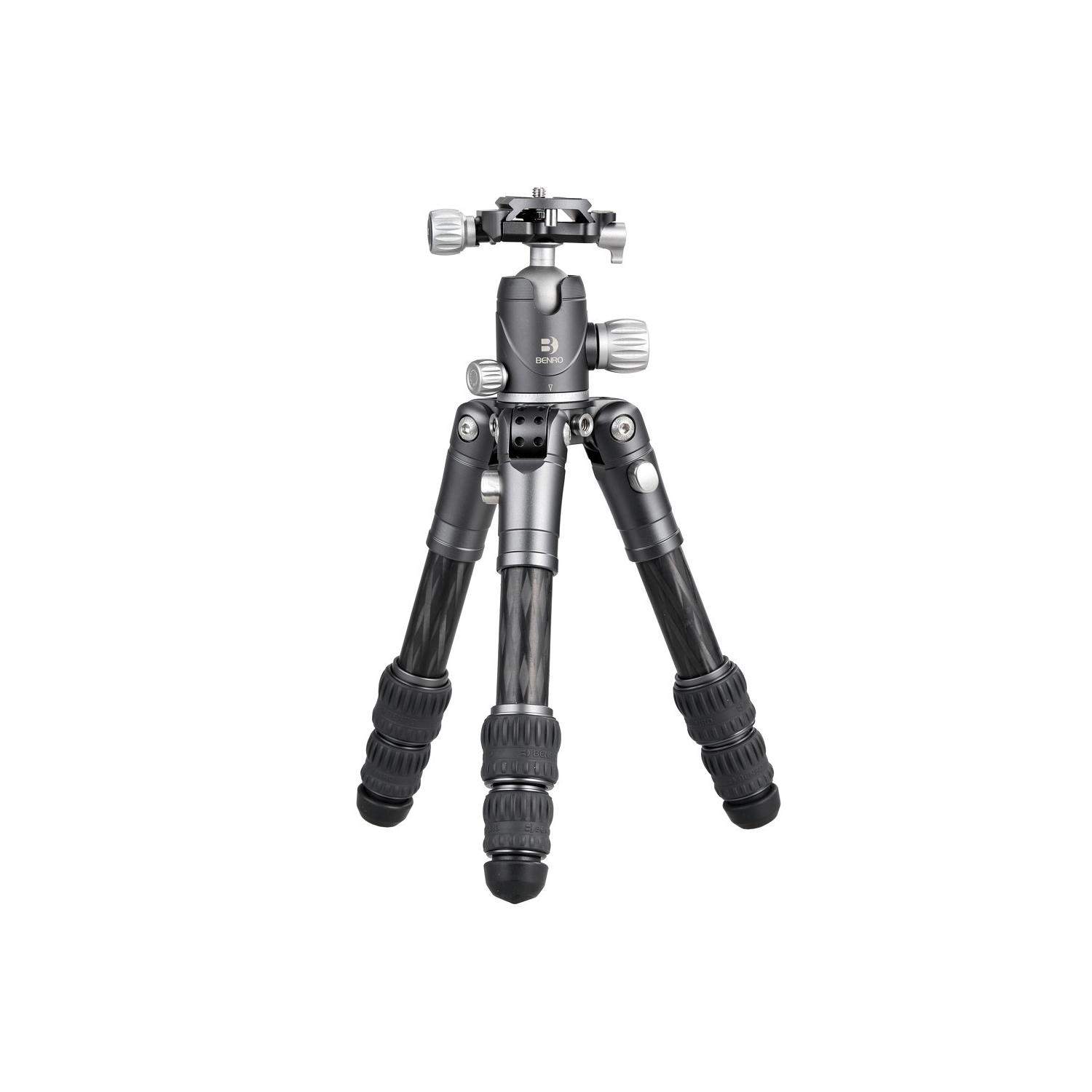 Benro Bat 03C+VX20 (FBAT03CNMVX20) | Statyw wideo BAT03 z głowicą kulową VX20, maks. wys. 41 cm, udźwig do 12 kg Benro - 1