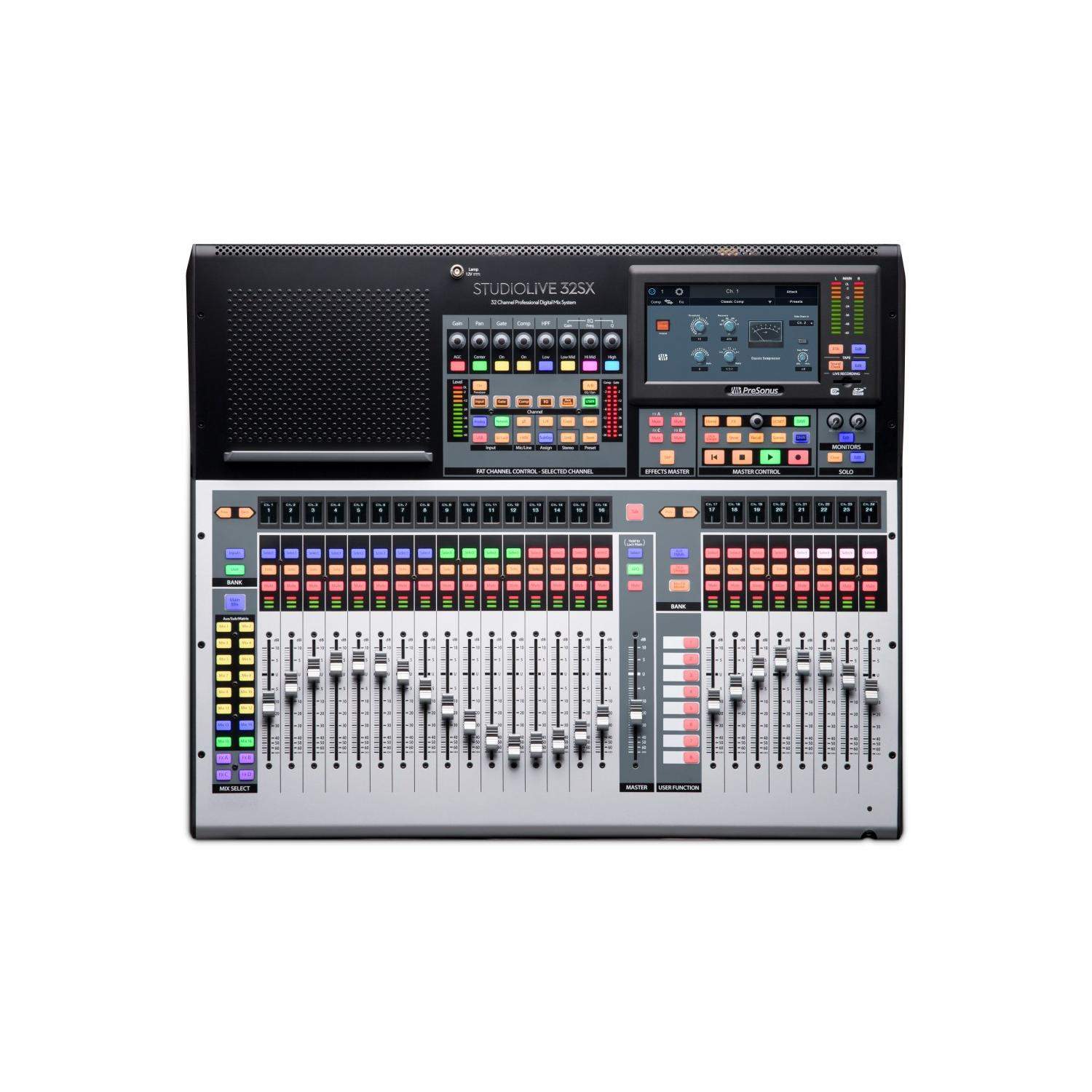 PreSonus StudioLive 32SX | 32-kanałowy cyfrowy mikser, 25 zmotoryzowanych suwaków PreSonus - 1