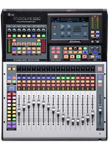 PreSonus StudioLive 32SC | 32-kanałowy mikser cyfrowy PreSonus - 1