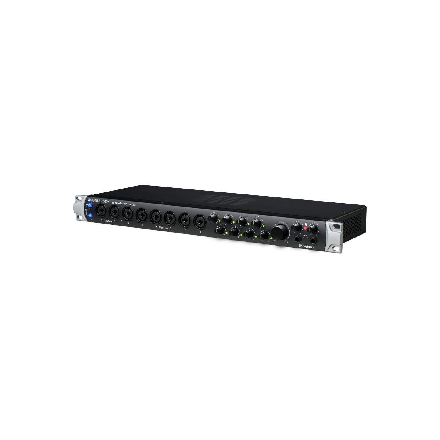 PreSonus Quantum 2626 | Interfejs audio Thunderbolt 3, 26x26, 24-bit/192kHz, ADAT, S/PDIF, MIDI PreSonus - 1