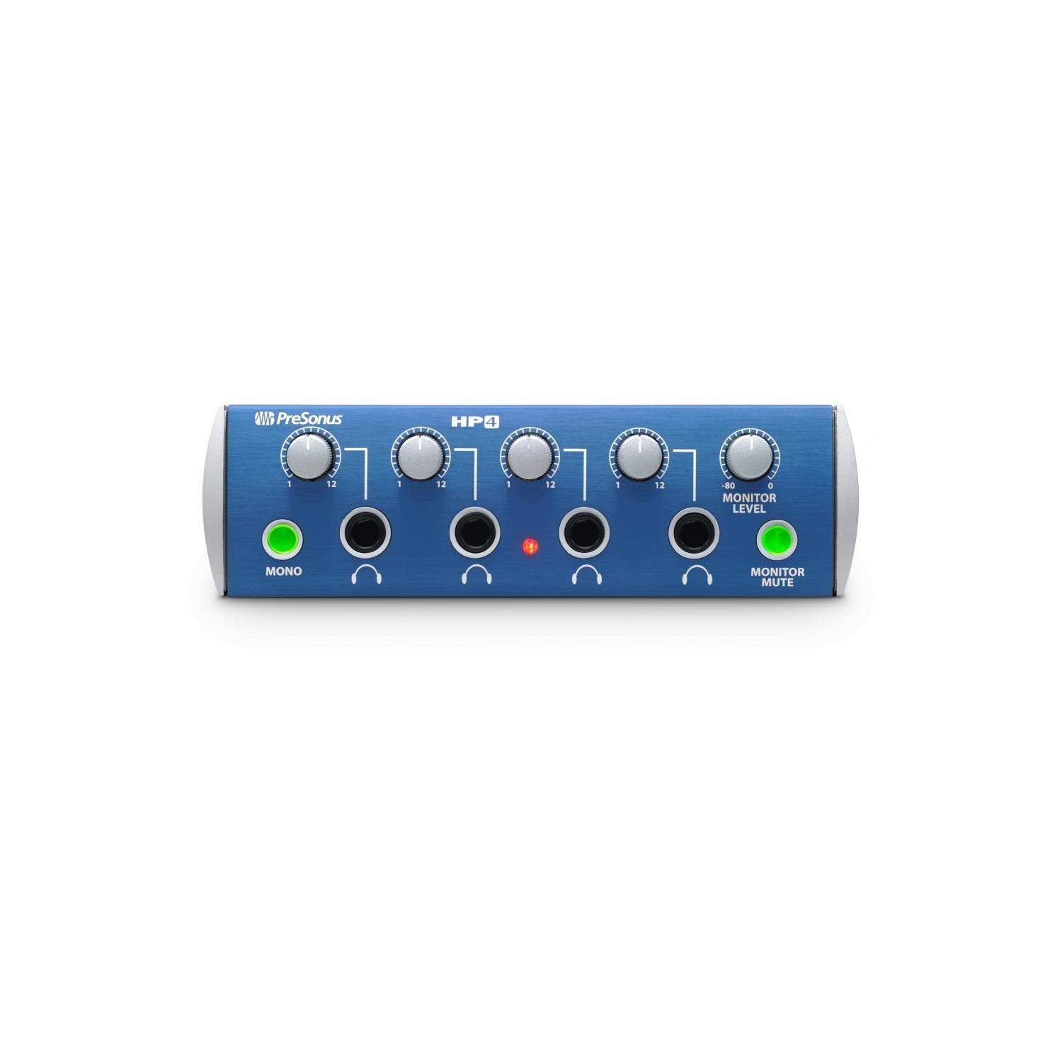 PreSonus HP4 | 4-kanałowy stereofoniczny wzmacniacz słuchawkowy PreSonus - 1