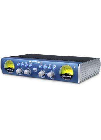 PreSonus BlueTube DP V2 | Dwukanałowy lampowy przedwzmacniacz mikrofonowo-instrumentalny, technologia DualPath