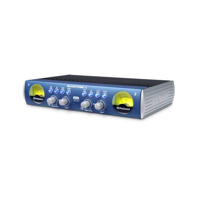 PreSonus BlueTube DP V2 | Dwukanałowy lampowy przedwzmacniacz mikrofonowo-instrumentalny, technologia DualPath PreSonus - 1