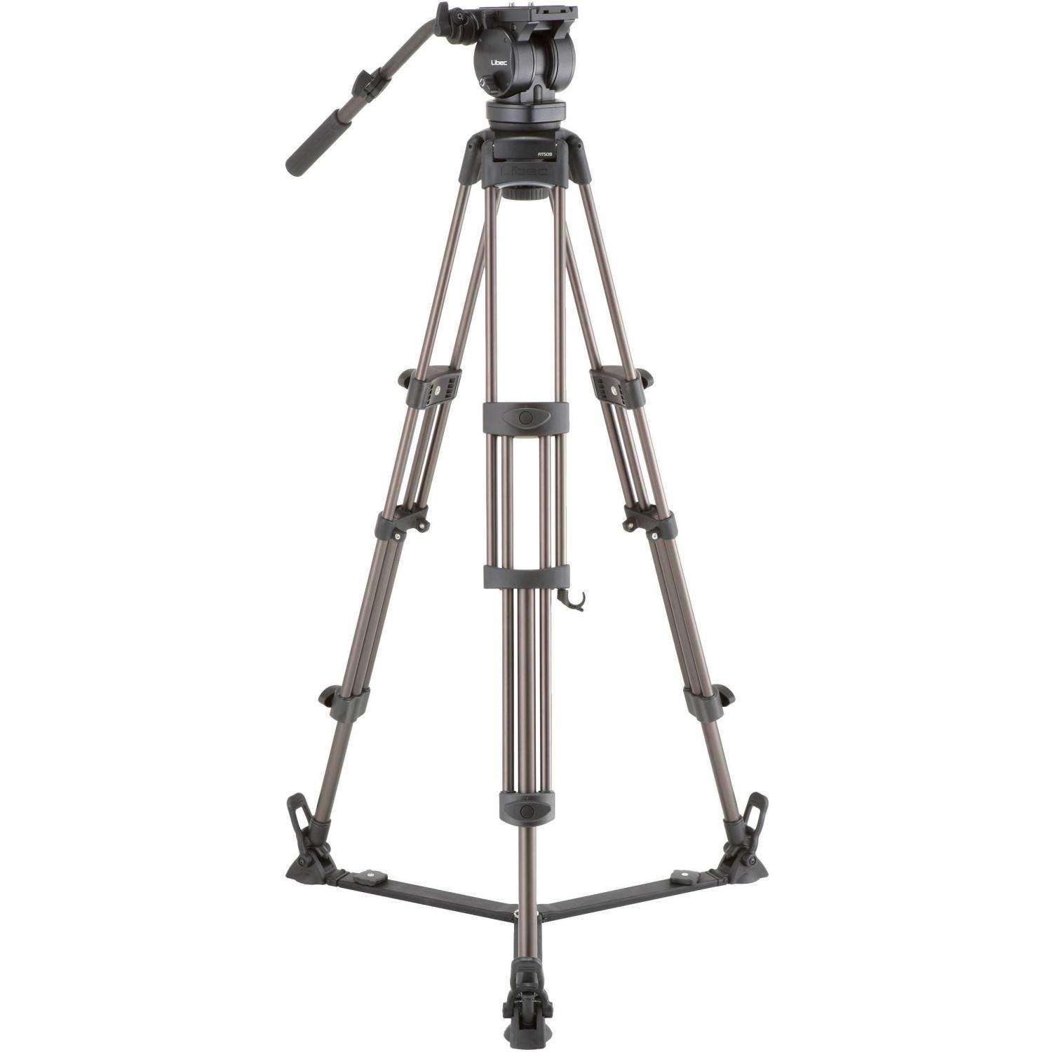Libec LX10 | Aluminiowy statyw foto-wideo z głowicą LX10, rozpórka dolna, udźwig do 16 kg, wysokość do 1.73 m Libec - 1