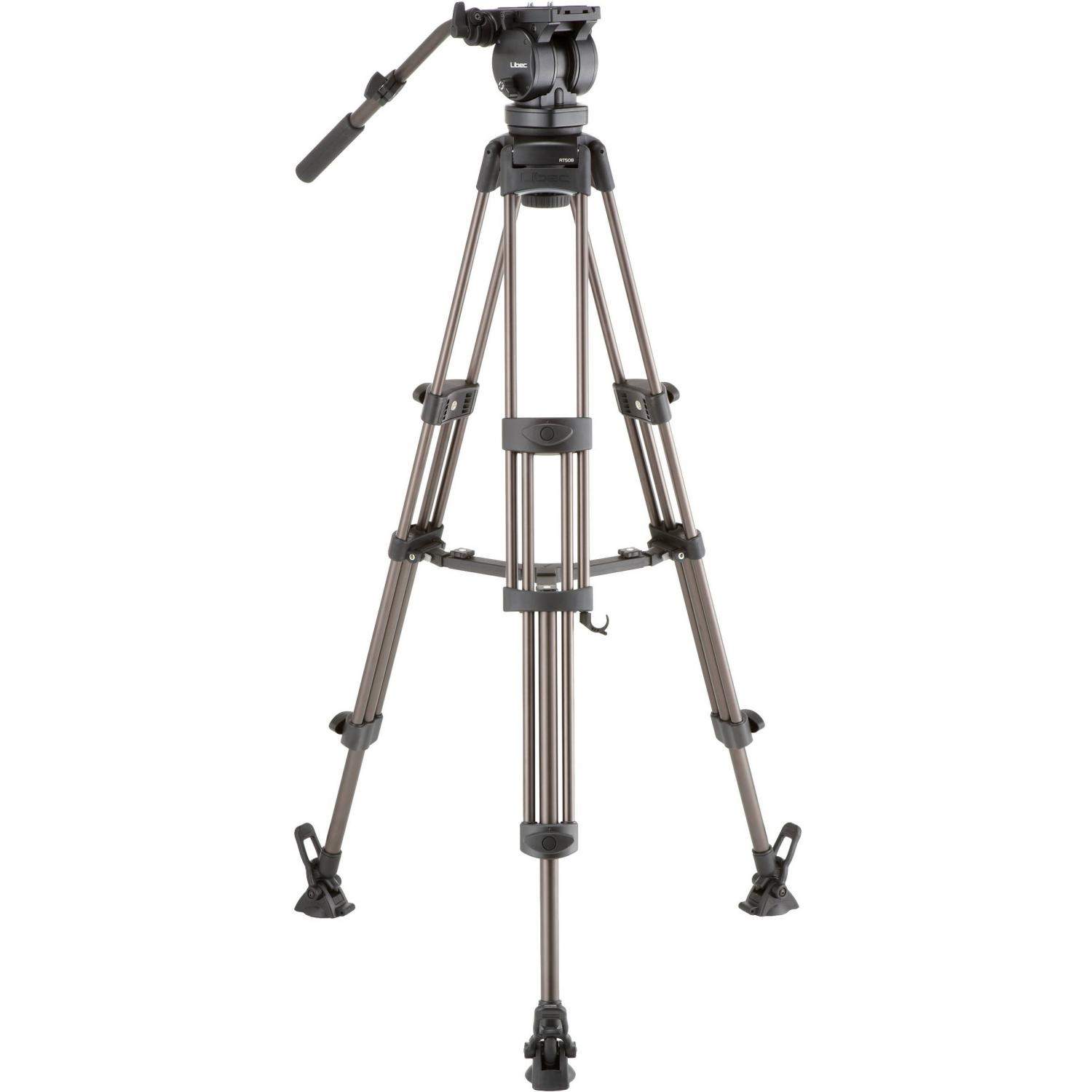 Libec LX10M | Aluminiowy statyw foto-wideo z głowicą LX10, rozpórka środkowa, udźwig do 16 kg, wysokość do 1.71 m Libec - 1