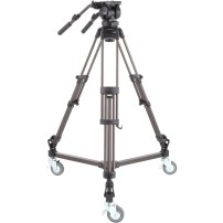 Libec LX10 Studio | Aluminiowy statyw foto-wideo z głowicą LX10 i dolly, udźwig do 16 kg, wysokość do 1.87 m Libec - 1