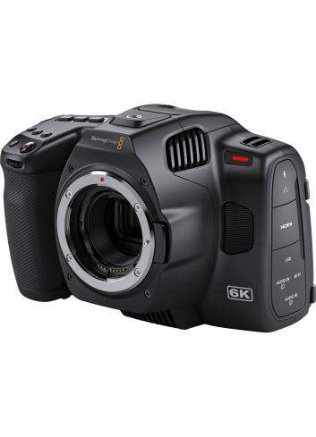 Blackmagic Design Pocket Cinema Camera 6K Pro | Kamera z wymienną optyką, Super 35, mocowanie EF, ND, XLR