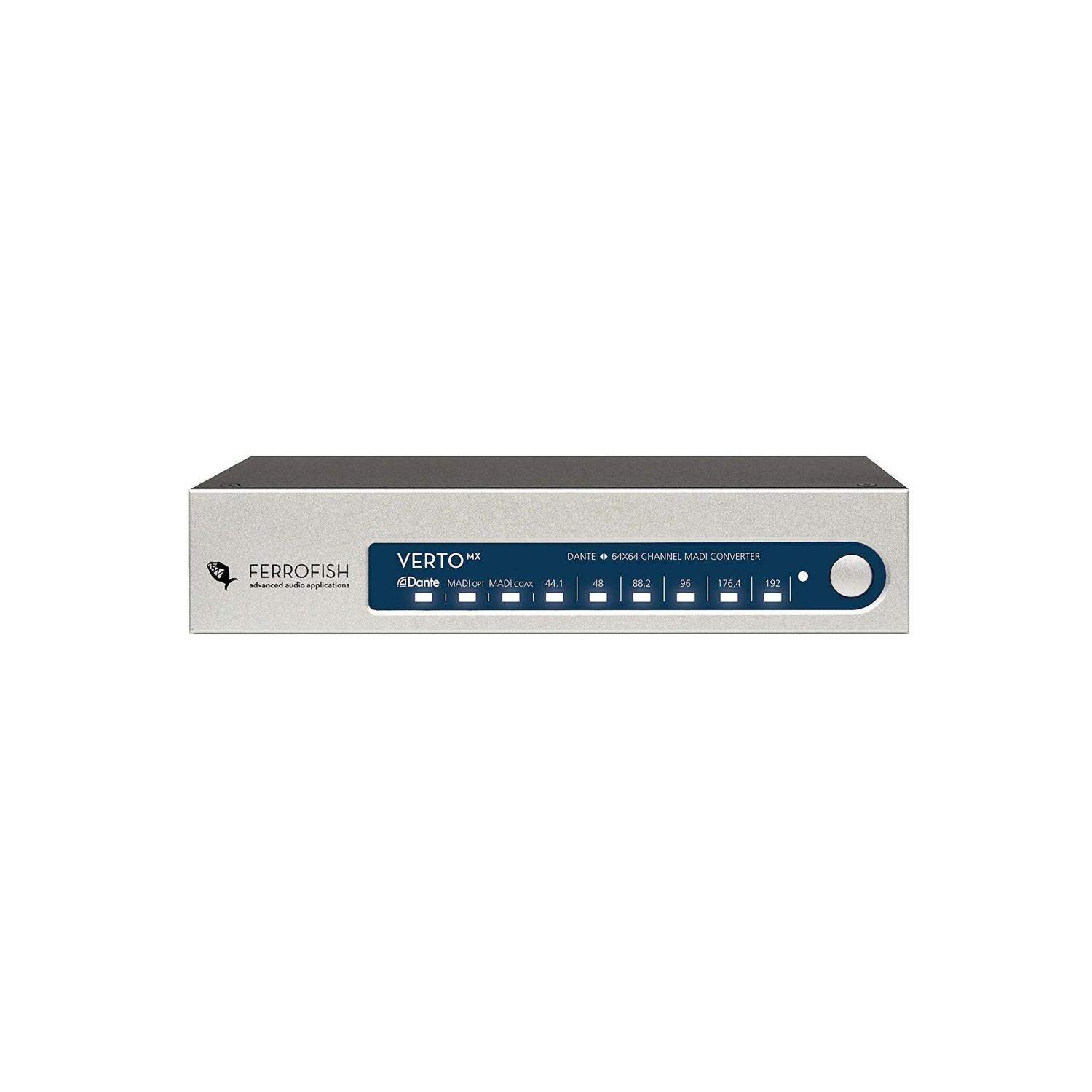 Ferrofish Verto MX | Konwerter MADI - DANTE, 64x64, MADI, MIDI, Word Clock Ferrofish - 1