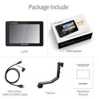 Feelworld LUT7 | Monitor podglądowy 7", LCD, IPS, dotykowy, FullHD, kontrast 1200:1, jasność 2200 cd/m2 Feelworld - 2