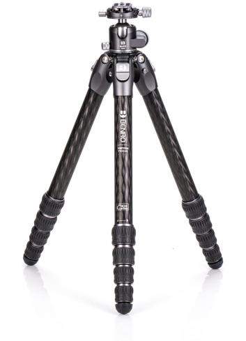 Benro Tortoise 24C+GX30 (TTOR24CGX30) | Statyw wideo TTOR24C z  głowicą kulową GX30, maks. wys. 129.5 cm, udźwig do 14 kg Benro 