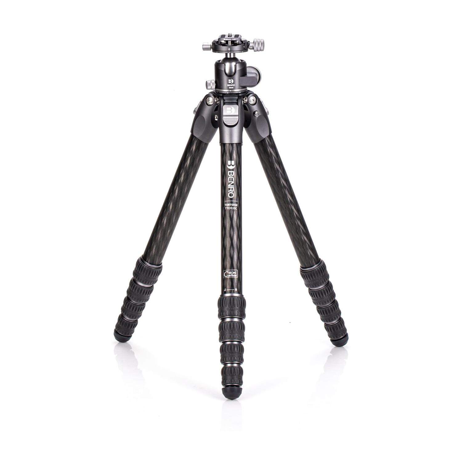 Benro Tortoise 24C+GX30 (TTOR24CGX30) | Statyw wideo TTOR24C z  głowicą kulową GX30, maks. wys. 129.5 cm, udźwig do 14 kg Benro 
