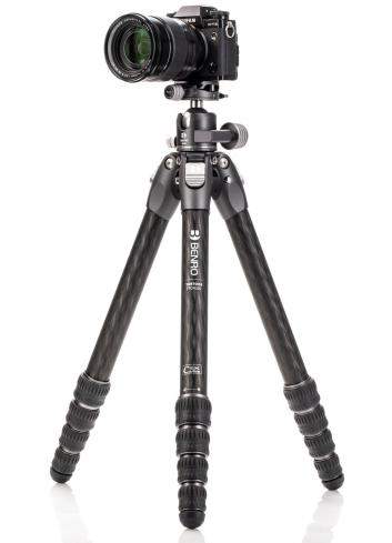 Benro Tortoise 24C+GX30 (TTOR24CGX30) | Statyw wideo TTOR24C z  głowicą kulową GX30, maks. wys. 129.5 cm, udźwig do 14 kg Benro 