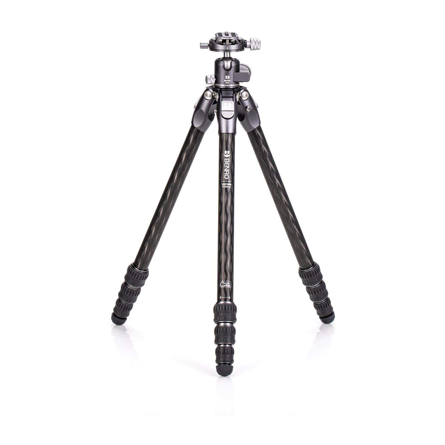 Benro Tortoise 14C+GX25 (TTOR14CGX25) | Statyw wideo TTOR14C z głowicą kulową GX25, maks. wys. 129 cm, udźwig do 10 kg Benro - 1