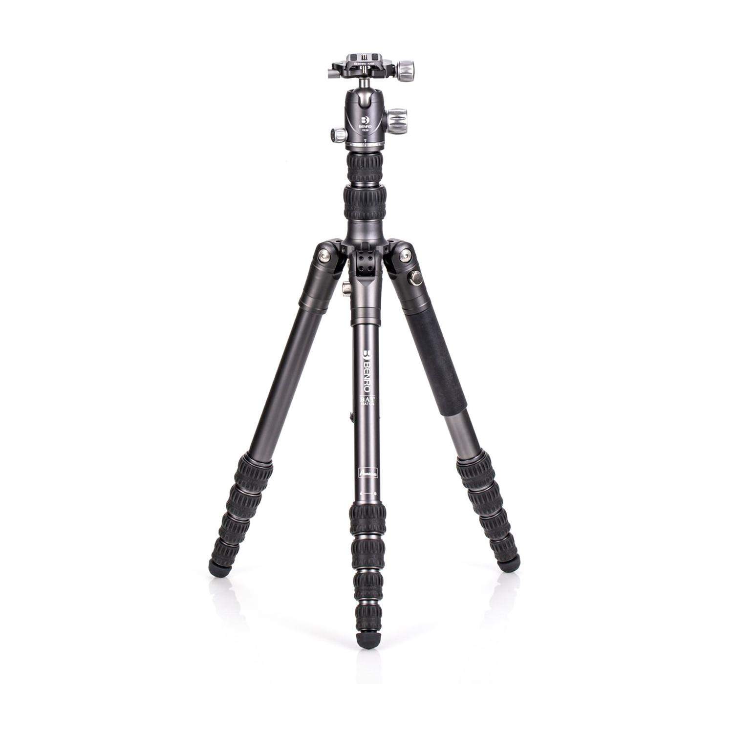 Benro Bat 15A+VX20 (FBAT15AVX20) | Statyw/monopod wideo BAT15A z głowicą kulową VX20, maks. wys. 165 cm, udźwig do 14 kg Benro -