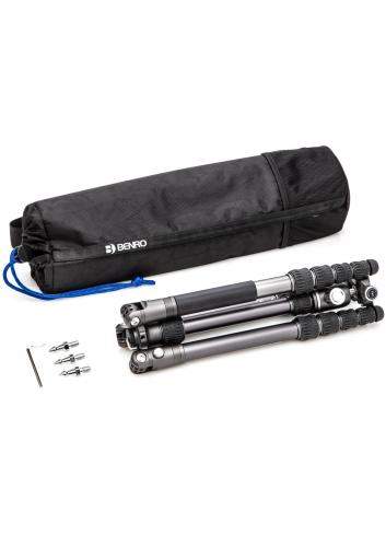 Benro Bat 15A+VX20 (FBAT15AVX20) | Statyw/monopod wideo BAT15A z głowicą kulową VX20, maks. wys. 165 cm, udźwig do 14 kg Benro -