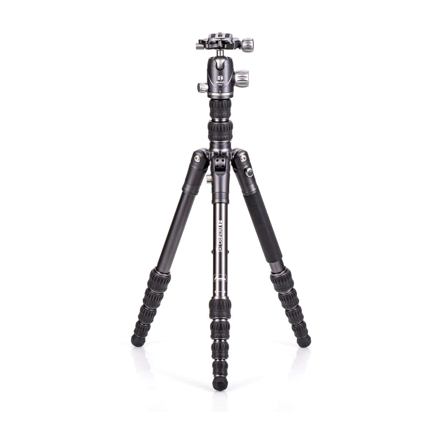 Benro Bat 05A+VX20 (FBAT05AVX20) | Statyw/monopod wideo BAT05A z głowicą kulową VX20, maks. wys. 140.5 cm, udźwig do 10 kg Benro