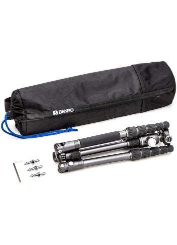 Benro Bat 05A+VX20 (FBAT05AVX20) | Statyw/monopod wideo BAT05A z głowicą kulową VX20, maks. wys. 140.5 cm, udźwig do 10 kg Benro