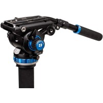 Benro A48FDS6PRO | Monopod wideo A48F z głowicą S6PRO, maks. wys. 177 cm, udźwig do 6 kg Benro - 4