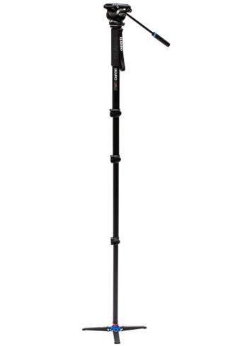 Benro A48FDS4PRO | Monopod wideo A48F z głowicą S4PRO, maks. wys. 174 cm, udźwig do 4 kg Benro - 1