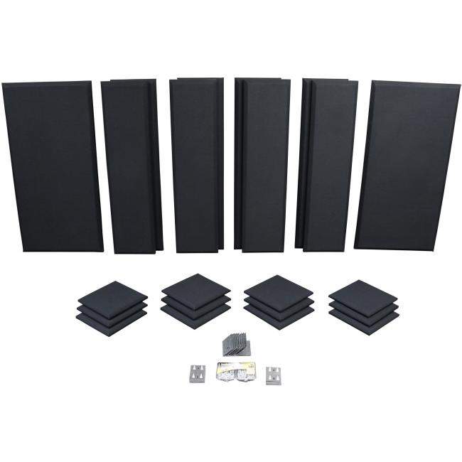 Primacoustic London 12 Black Room Kit | Zestaw panele akustyczne do wygłuszania pomieszczeń 15m2 Primacoustic - 1