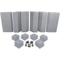 Primacoustic London 16 Grey Room Kit | Zestaw panele akustyczne do wygłuszania pomieszczeń 20m2 Primacoustic - 1