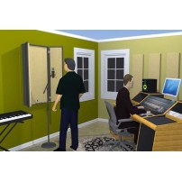 Primacoustic FlexiBooth Beige | Ścienny ekran akustyczny, tryptyk, 609 x 1219 x 101 mm Primacoustic - 4