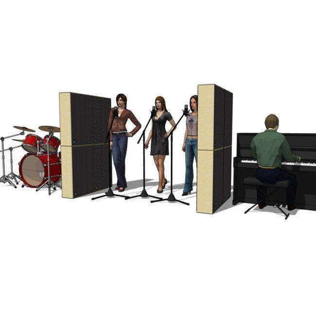 Primacoustic GoTrap Black | Przenośna pułapka basowa, mobilny bass trap, 61 x 91 cm Primacoustic - 2