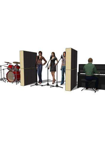 Primacoustic GoTrap Grey | Przenośna pułapka basowa, mobilny bass trap, 61 x 91 cm Primacoustic - 1