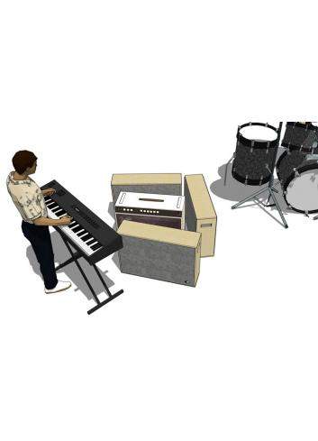 Primacoustic GoTrap Beige | Przenośna pułapka basowa, mobilny bass trap, 61 x 91 cm Primacoustic - 4