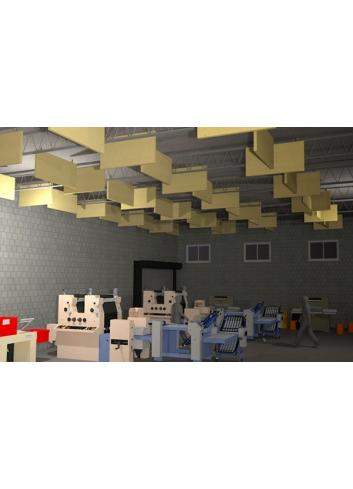 Primacoustic Saturna LP Beige | Przegroda akustyczna, ustrój akustyczny, 30 x 120 cm, 2 sztuki Primacoustic - 1