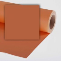 Colorama LL CO507 | Tło kartonowe, Ginger, pomarańczowe, 1.35 x 11 m Colorama - 1