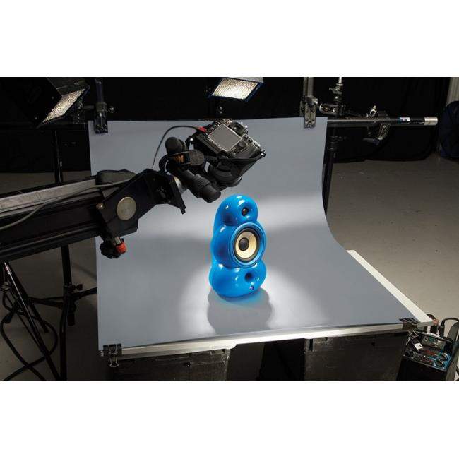 Colorama LL CO9270 | Tło winylowe, Colormatt, Slate, niebieskie, 1 x 1.3 m Colorama - 1