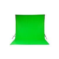 Lastolite LL LC5781 | Tło tkaninowe, Chromakey Green, zielone, 3 x 3.5 m Lastolite - 1