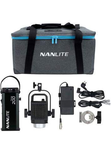 Nanlite Forza 200 | Lampa LED z akcesoriami, 200W, 5600K, DMX, Adapter V-Mount, CRI 98 Nanlite - 4